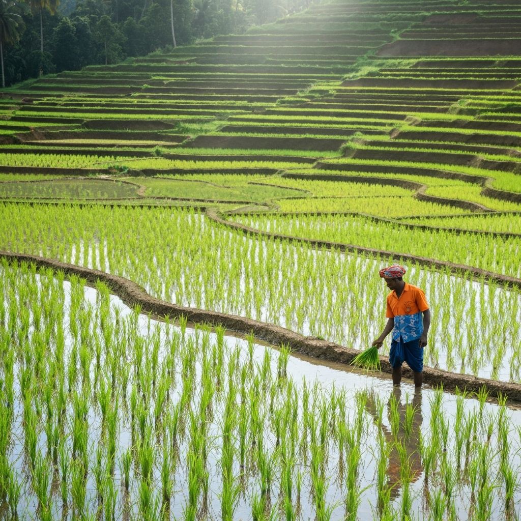 Paddy Field Vista